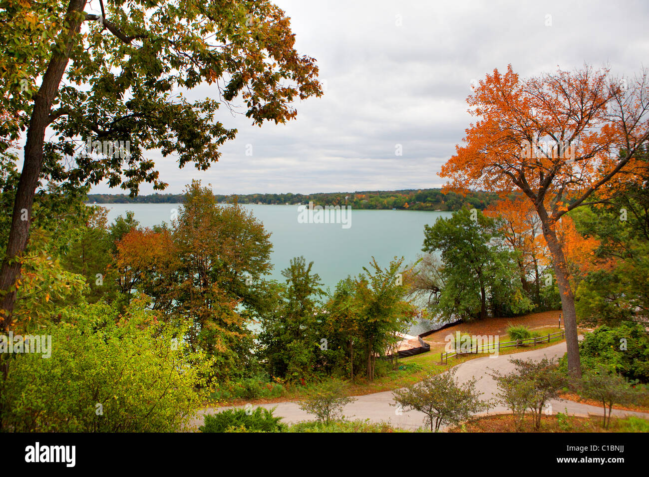 CHENEQUA COUNTRY CLUB HARTFORD WI WISCONSIN WISCONSIN AUTUMN FALL