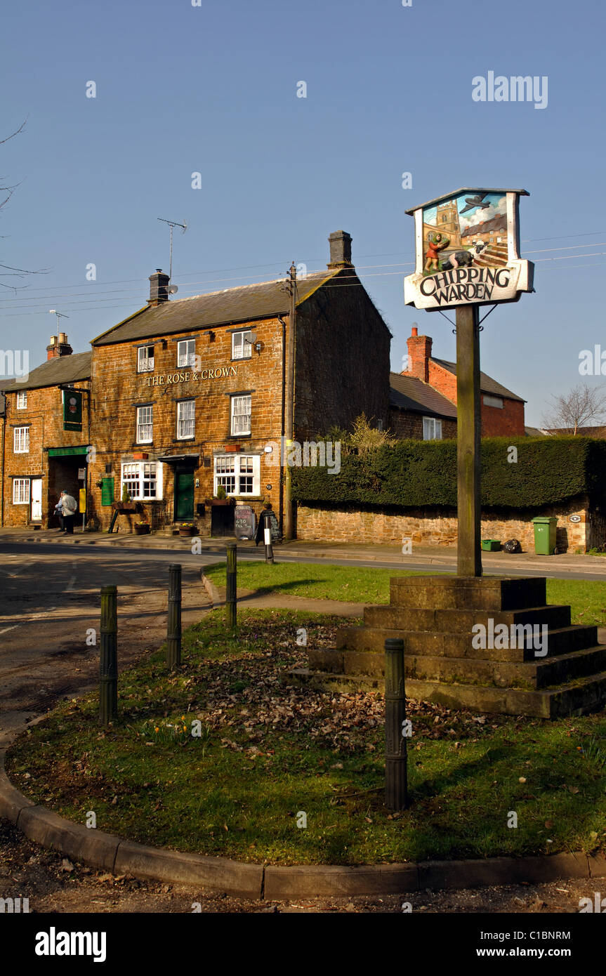Chipping Warden village, Northamptonshire, England, UK Stock Photo Alamy