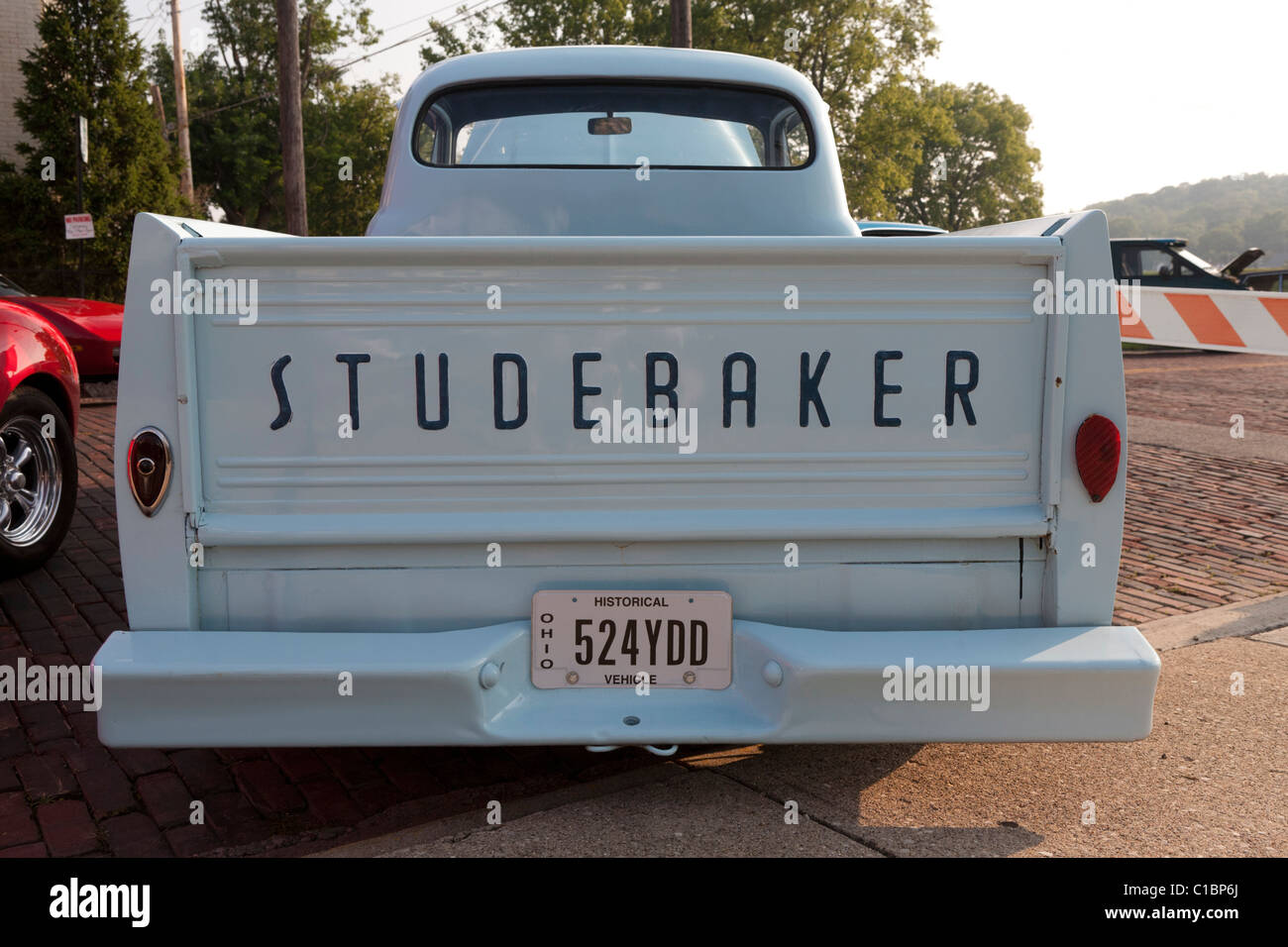 Back end of a Studebaker pick-up truck Stock Photo