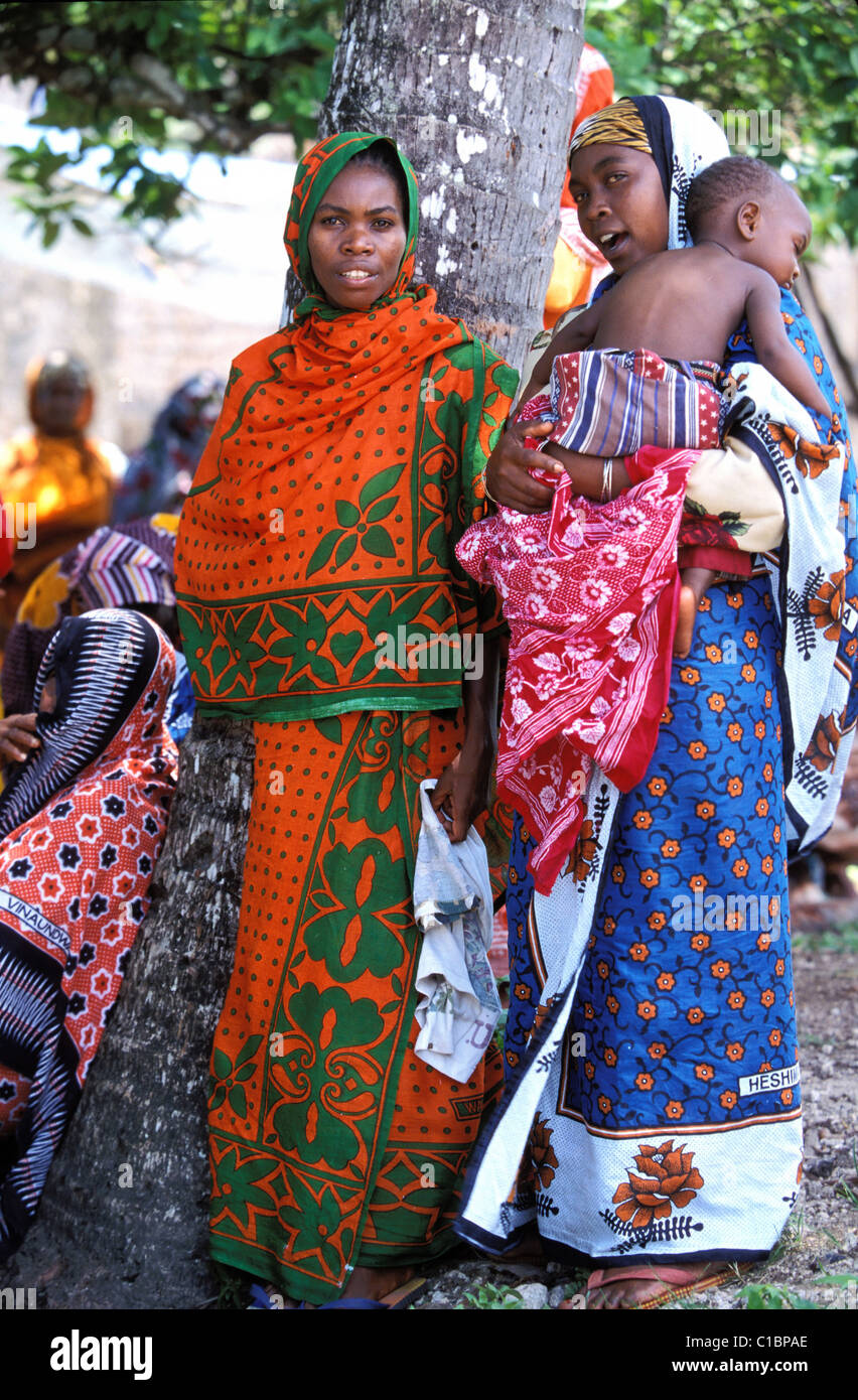 Tanzania, Zanzibar Archipelago, wedding party Stock Photo Alamy