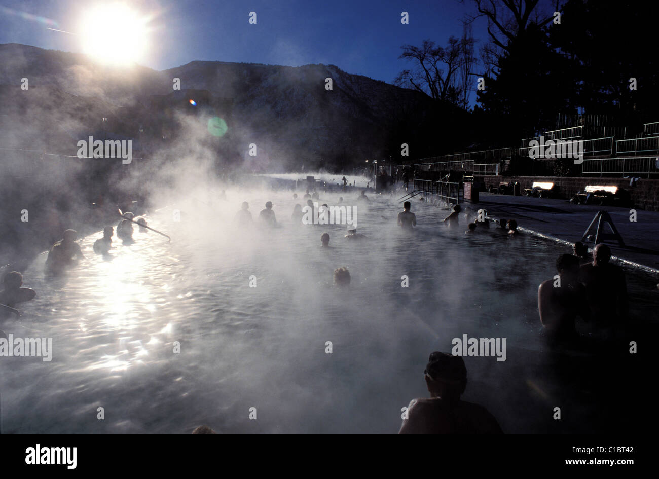 United States, Colorado, Glenwood, Glenwood thermal baths Stock Photo