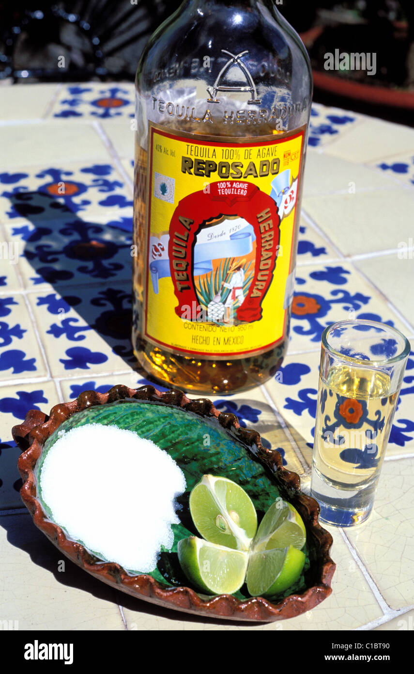 Mexico, Jalisco State, Puerto Vallarta, tequila Stock Photo
