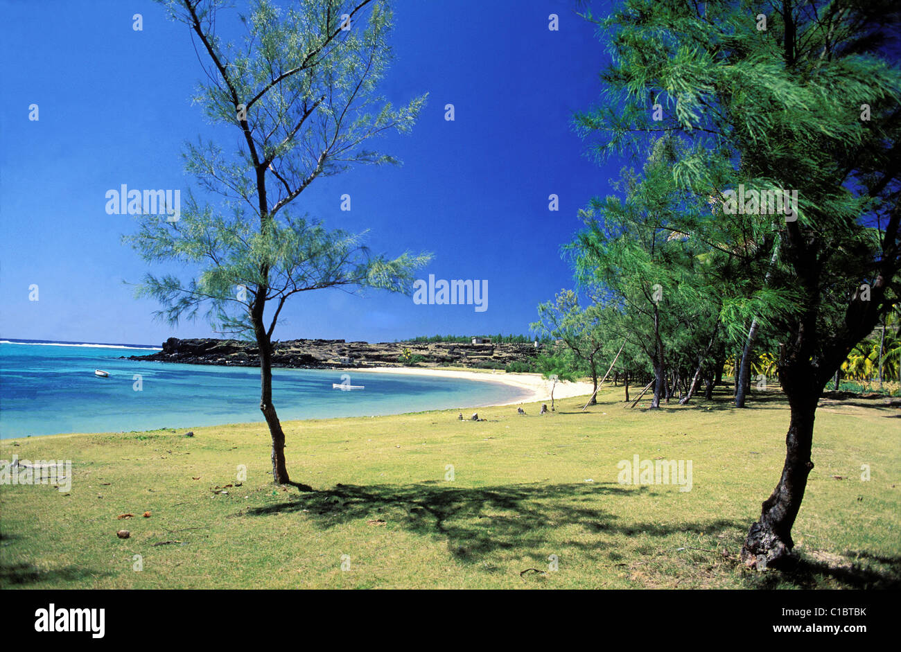 Mauritius, Rodrigues Island, Saint Francois bay Stock Photo Alamy