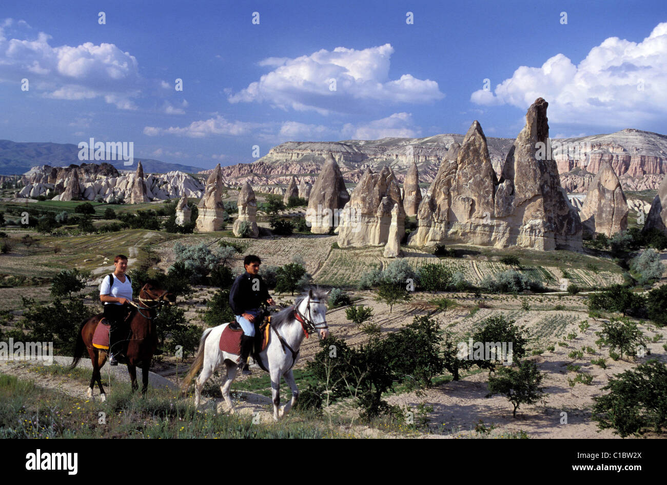 Horseback riding in cappadocia hi-res stock photography and images - Alamy