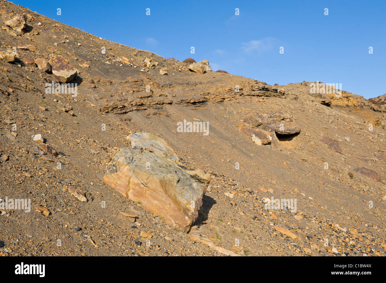 Canada Tips WW2 opencast workings mining coal and iron ore part of