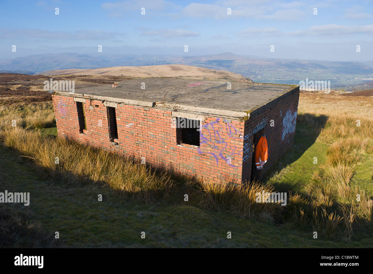 Industrial buildings on Canada Tips WW2 opencast workings mining coal