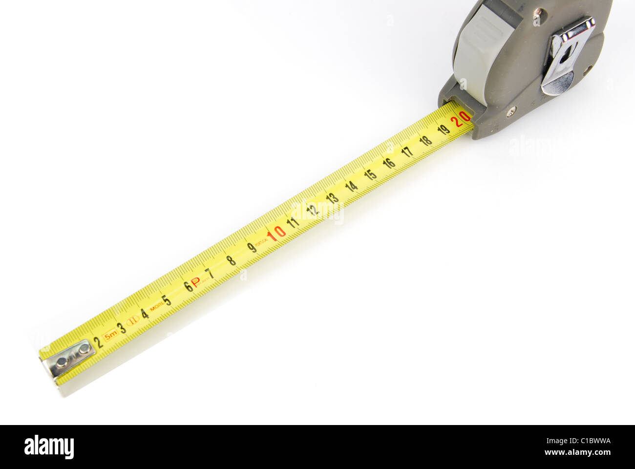 Poche auto-rétractable ruban à mesurer Photo Stock - Alamy