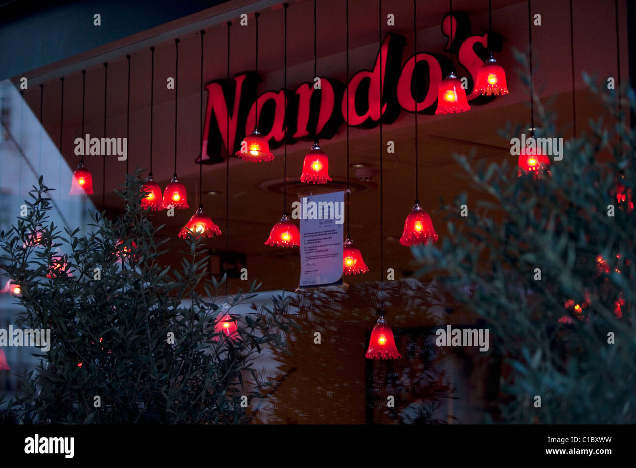 Nandos lights hi-res stock photography and images - Alamy