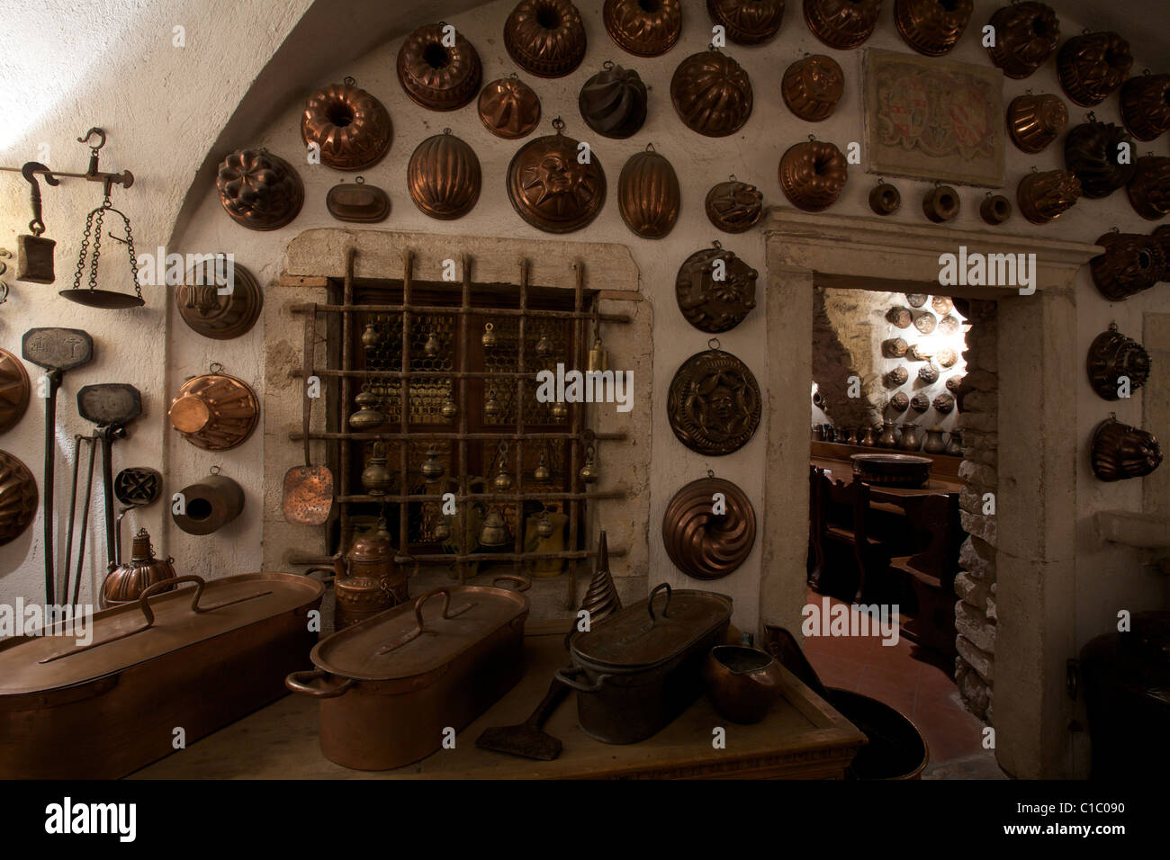 Navarini Copper Museum, Ravina di Trento, Trentino Alto Adige, Italy Stock Photo