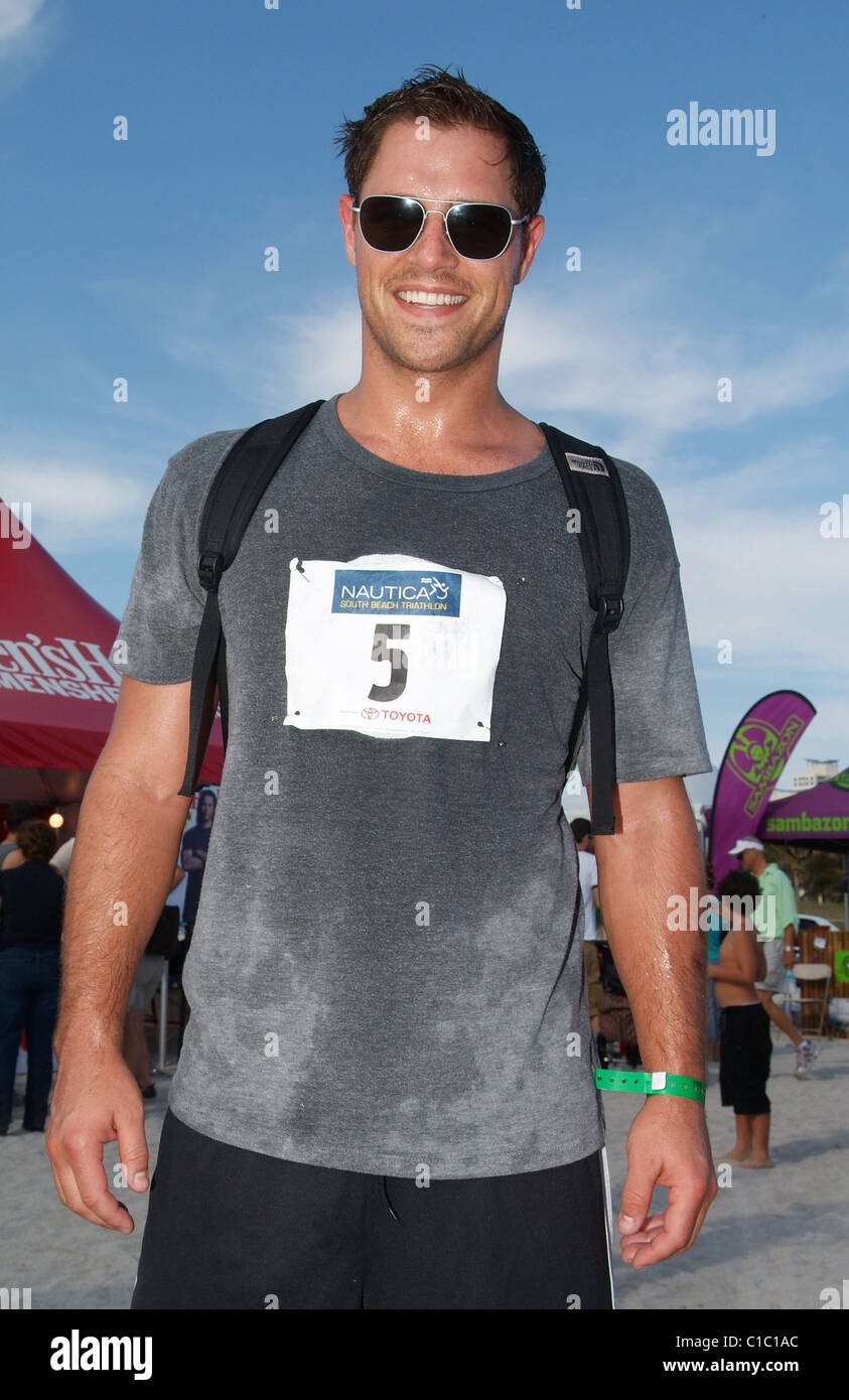 Sam Page The Second Annual Nautica South Beach Triathlon, which