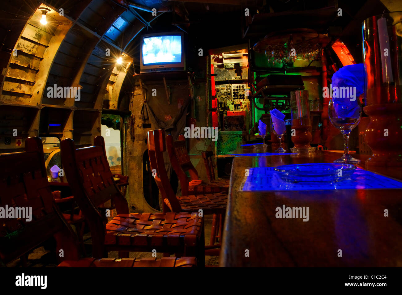 Airplane Restaurant, Manuel Antonio, Republic of Costa Rica, Central