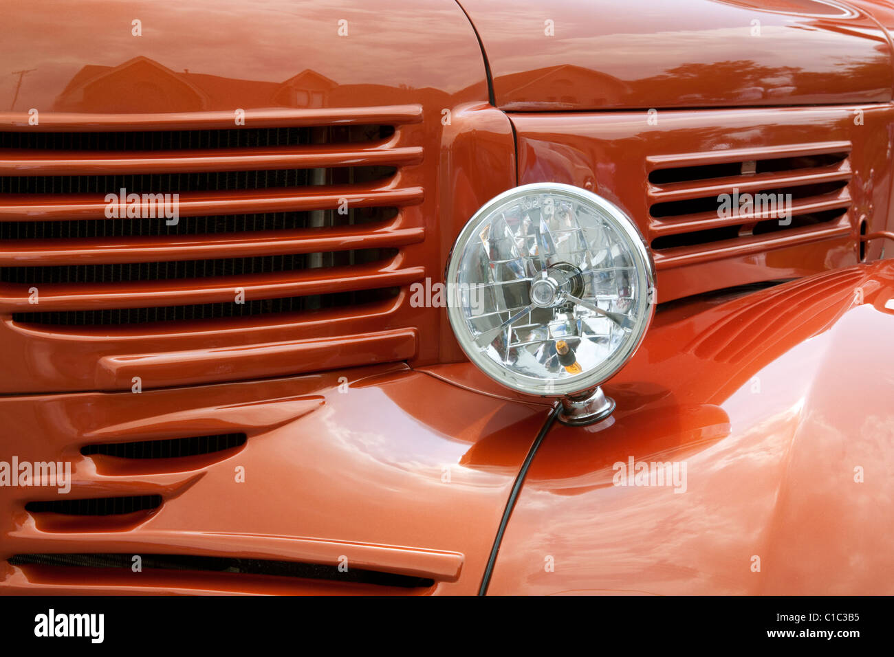 Classic headlight hi-res stock photography and images - Alamy