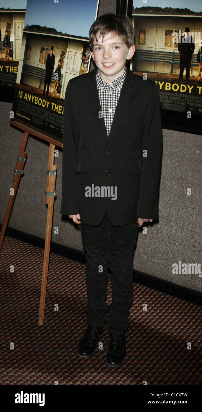Bill Milner New York Premiere of 'Is Anybody There?' held at Cinema 2 ...