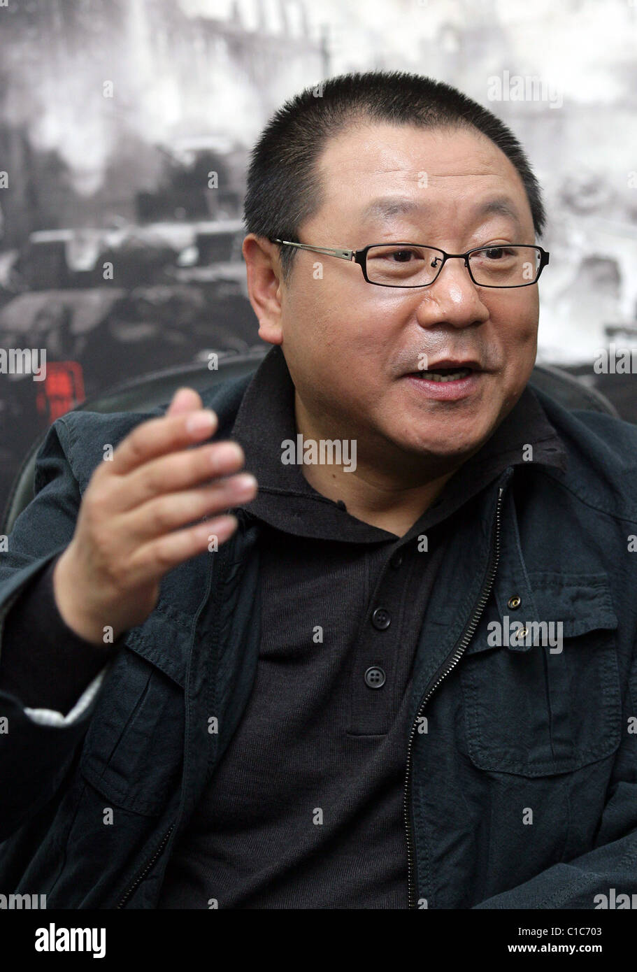 Actor Fan Wei attends a press conference for the film 'City of Life And  Death' (Nanjing! Nanjing!) Beijing, China - 030409 Stock Photo - Alamy