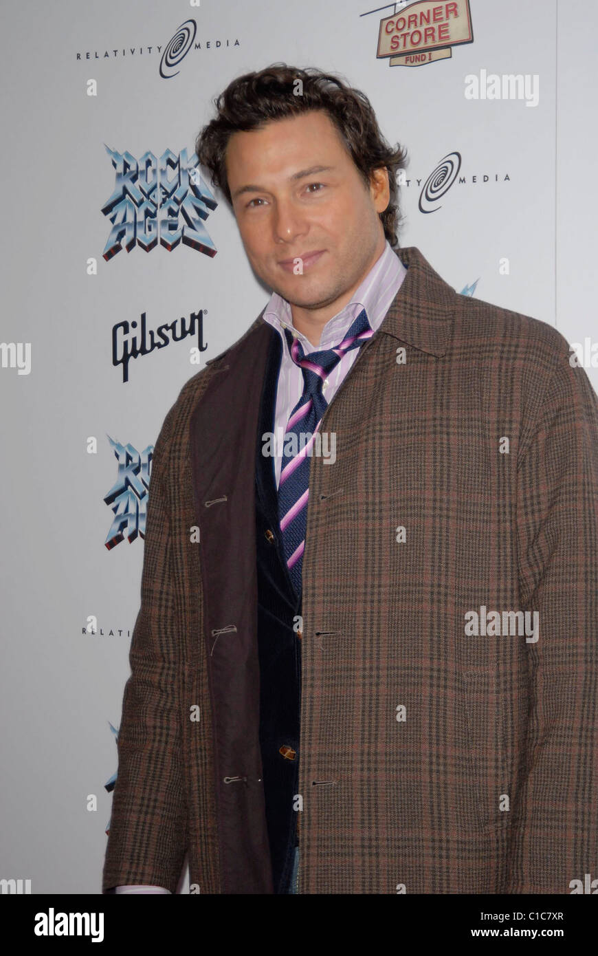 Rocco Dispirito 'Rock of Ages' Broadway Opening Night - Arrivals New York City, USA - 07.04.09 Stock Photo