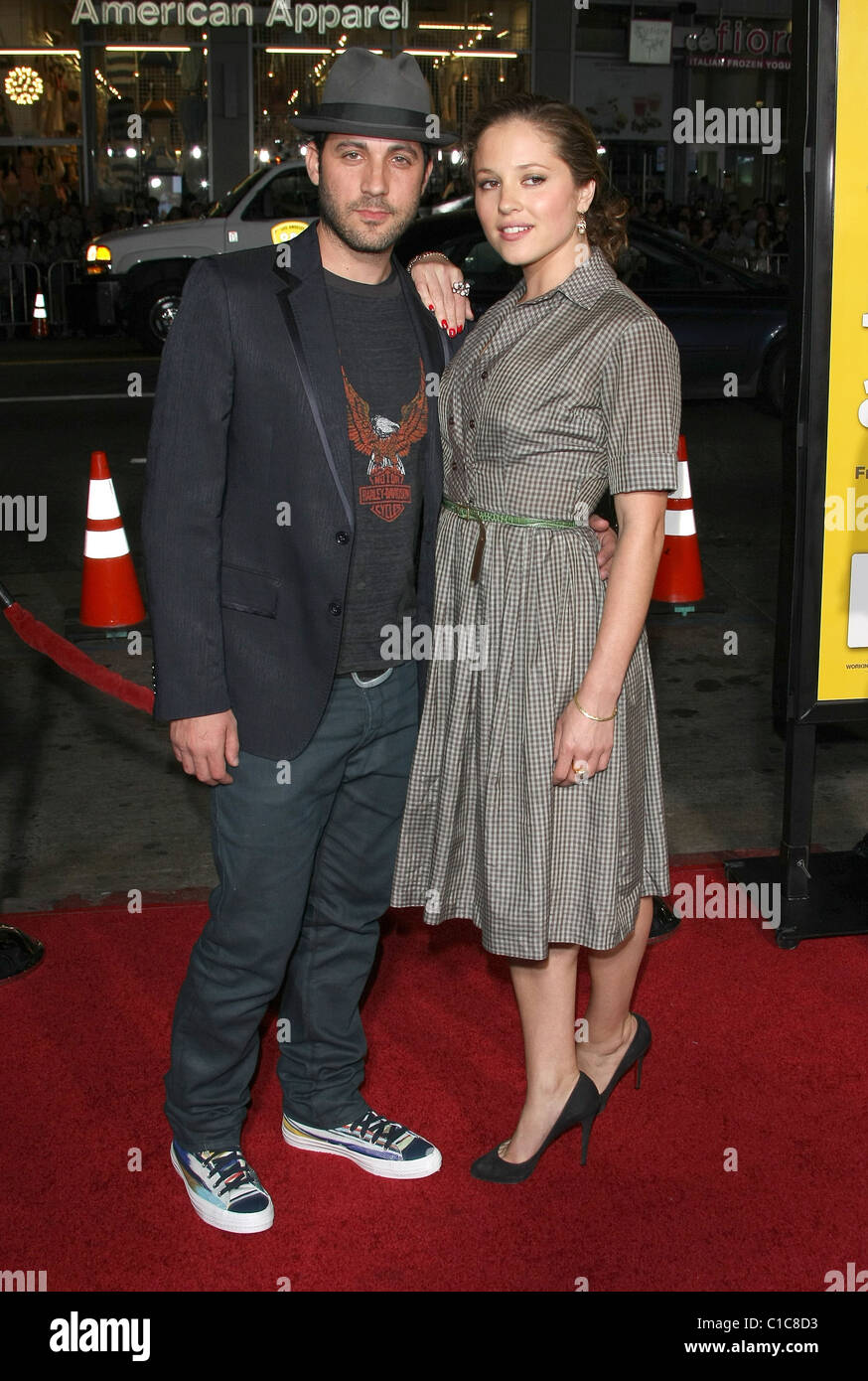 BRAD FURMAN MARGARITA LEVIEVA PAUL. THE AMERICAN PREMIERE UNIVERSAL  PICTURES HOLLYWOOD LOS ANGELES CALIFORNIA USA 14 March Stock Photo - Alamy