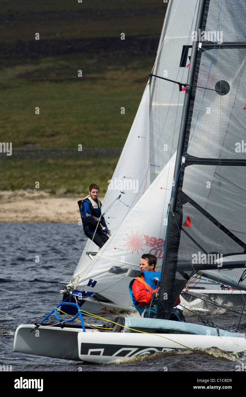 Grimwith reservoir sailing club hires stock photography and images Alamy