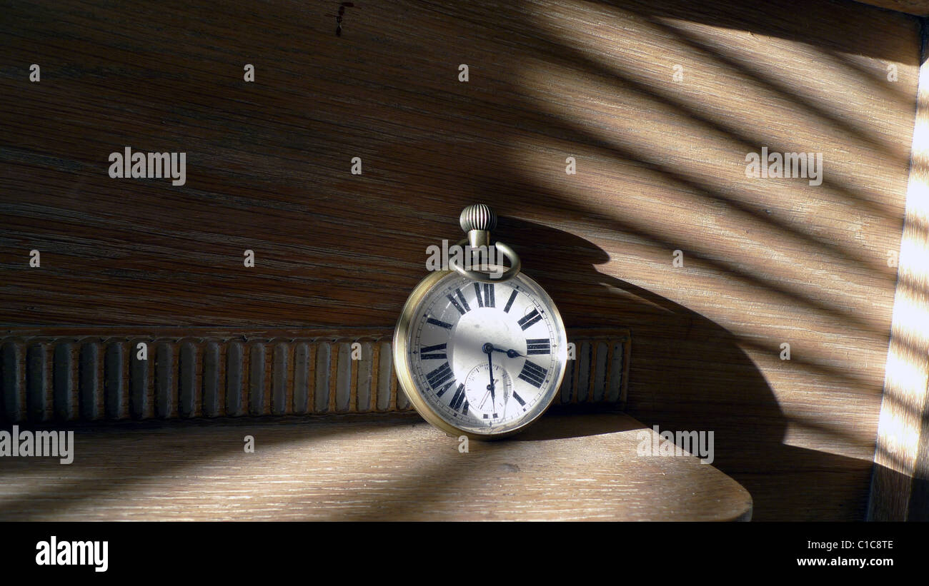 pocket watch with light