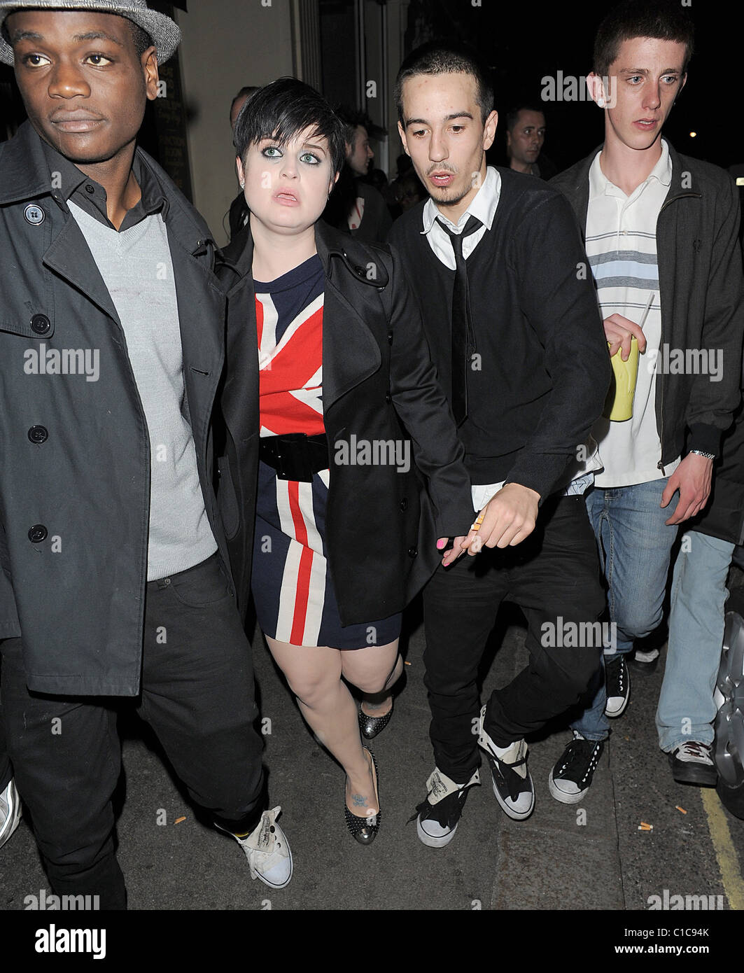 Kelly Osbourne leaving Mahiki nightclub at 3.30am. Kelly appeared ...