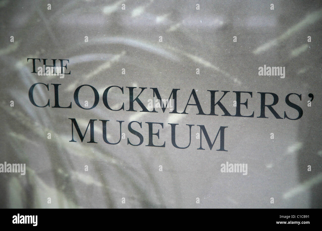 General View gv of The Clockmakers Museum in Barbican, London, England. Stock Photo