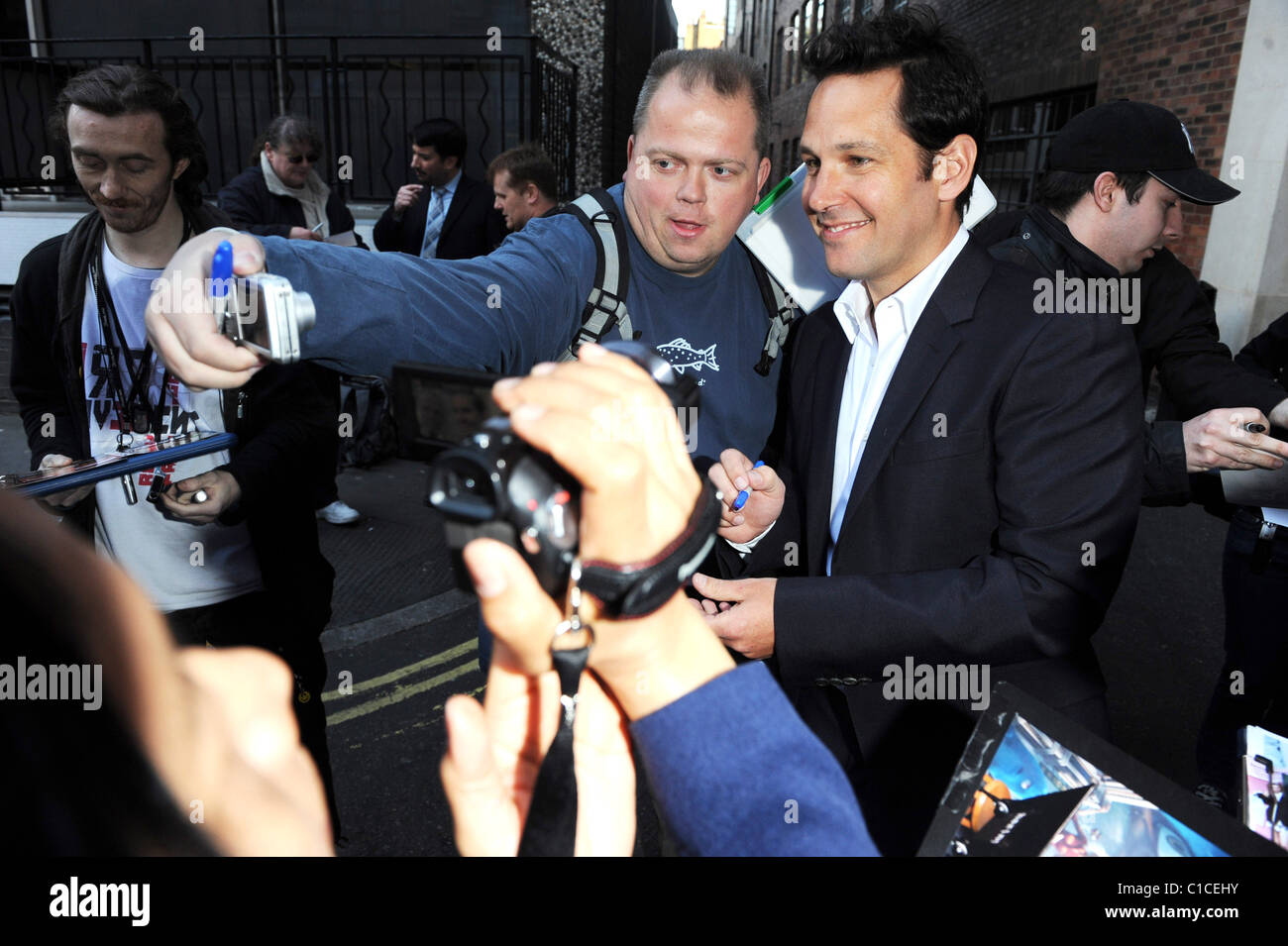 Edward Rudd Britain Paul Rudd Screening of 'I Love You Man' held at Soho Hotel London ...