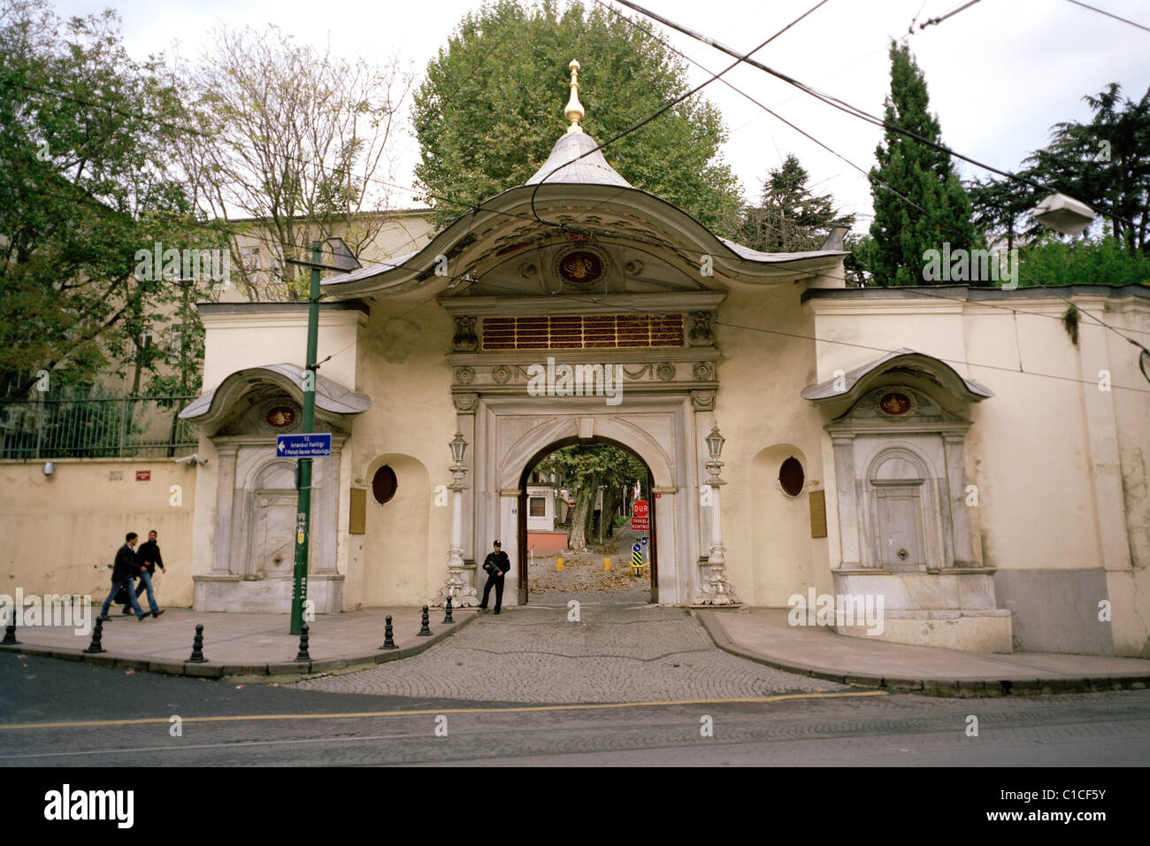 Sublime Porte in Sultanhamet in Istanbul in Turkey in Middle East Asia.  Ottoman Empire History Historical Architecture Building Culture Travel  Stock Photo - Alamy