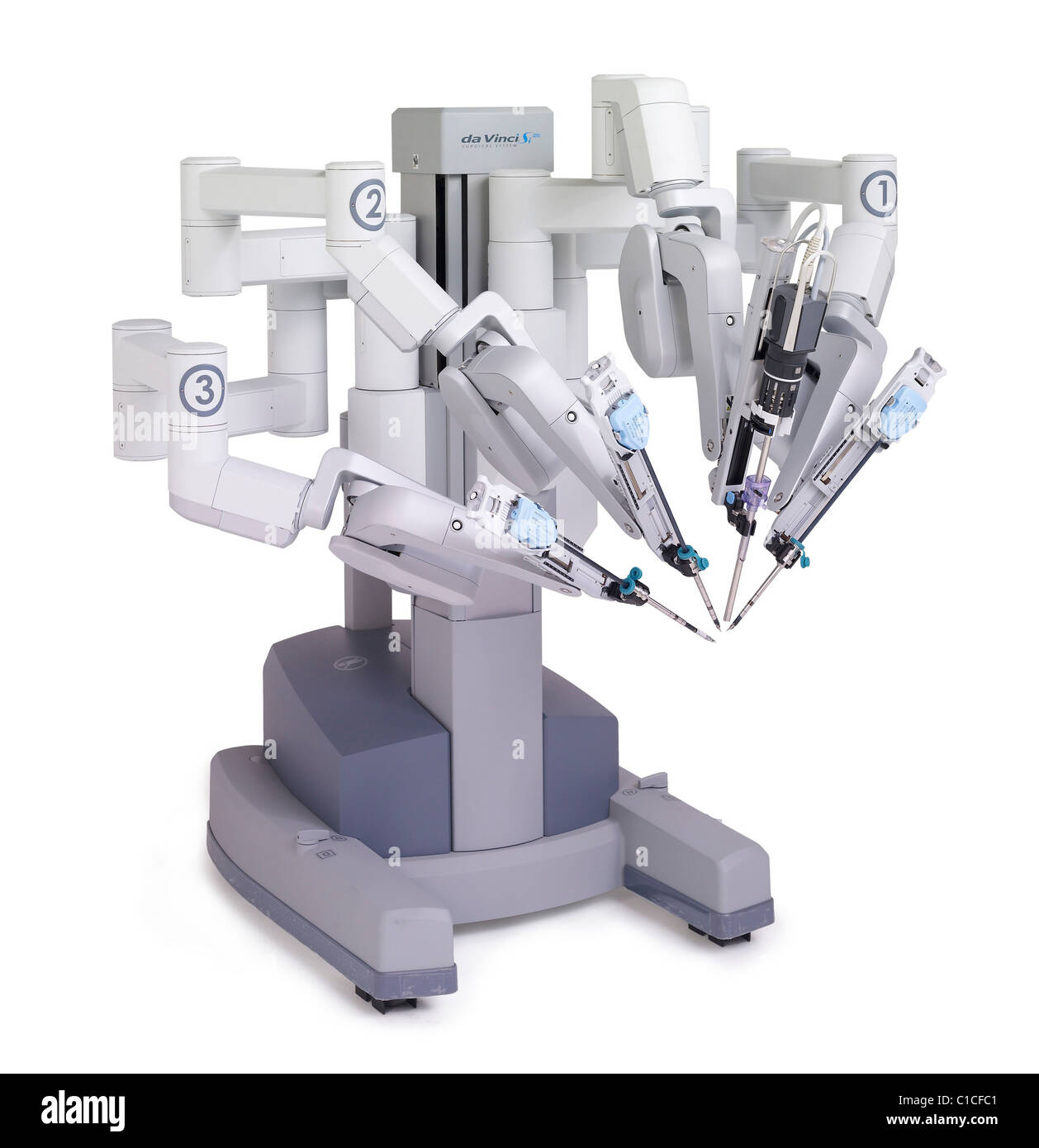 DR. ROBOT Fancy having a robot as your surgeon? It's suddenly a freaky, sci- fi possibility. The da Vinci Si robotic endoscopic Stock Photo - Alamy