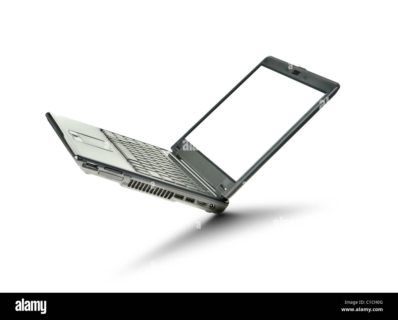 Laptop. A portable computer isolated on a white background Stock Photo