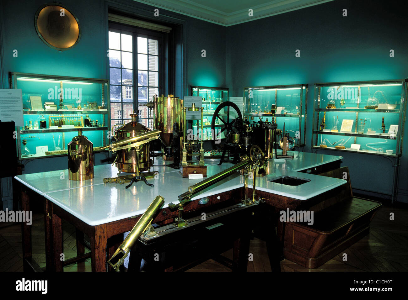 France, Paris, Pasteur Museum, ask authorization before publishing Stock Photo