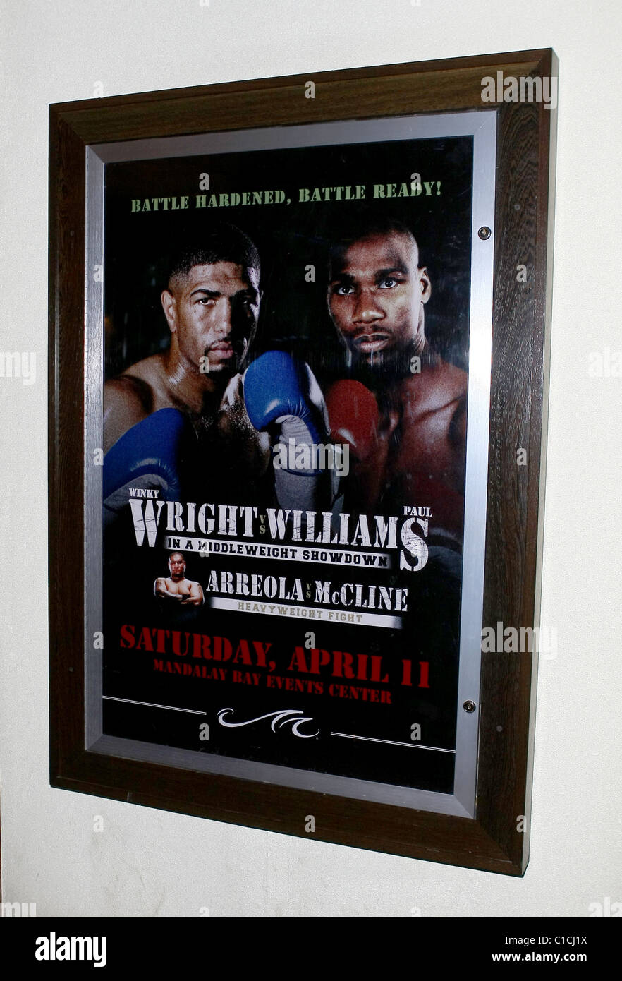 Atmosphere Pre-fight party for Winky Wright vs Paul Williams at Mandalay Bay Las Vegas, Nevada - 10.04.09 Stock Photo