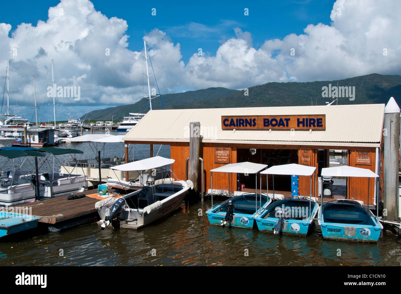 Cairns Boat Hire from the Esplanade, Cairns, Queensland, Australia