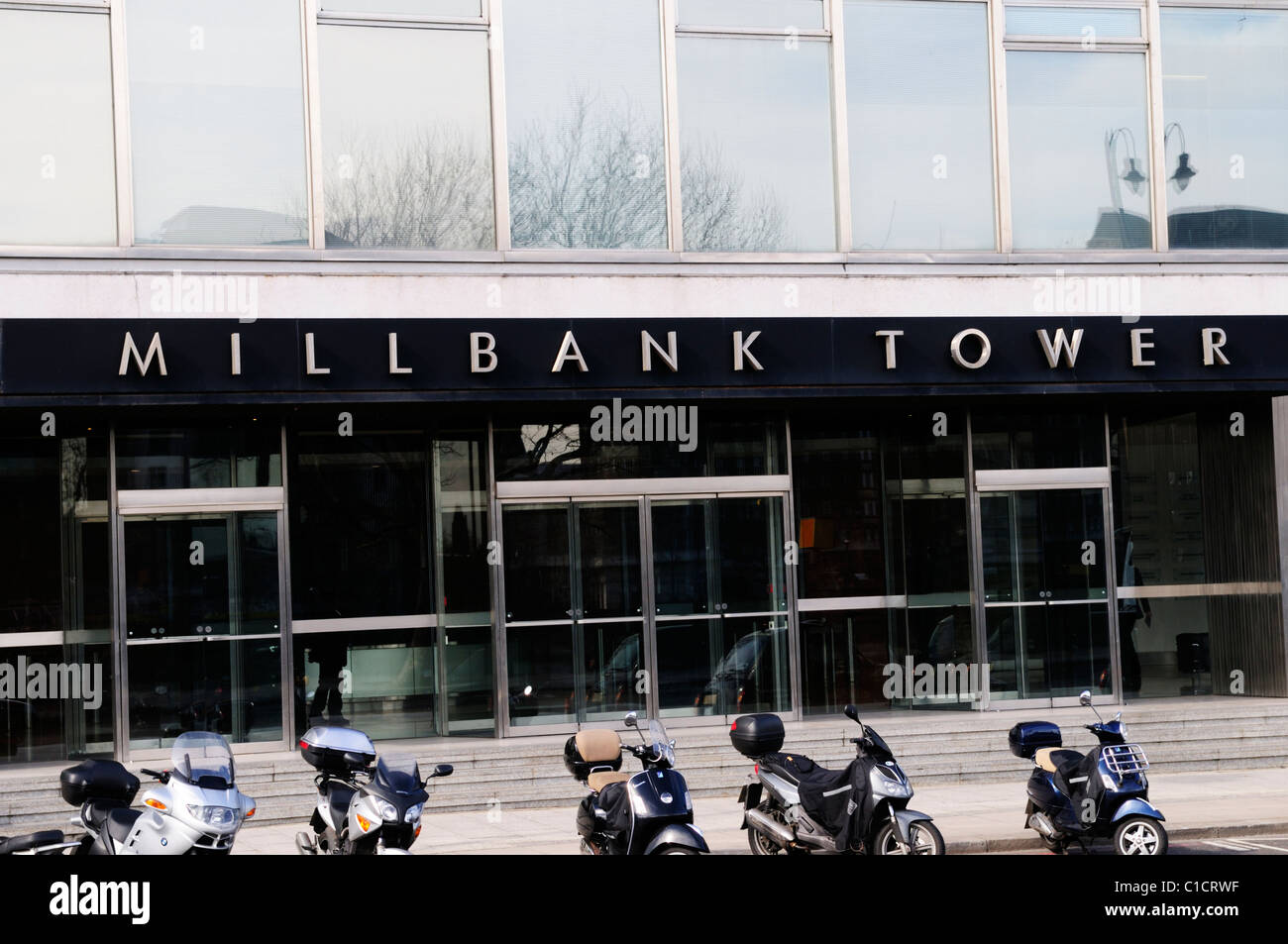 Millbank Tower Entrance, Millbank, London, England, UK Stock Photo Alamy