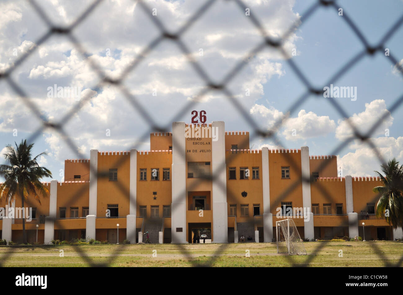 Cuartel Moncada, Santiago de Cuba: 26 july school Stock Photo