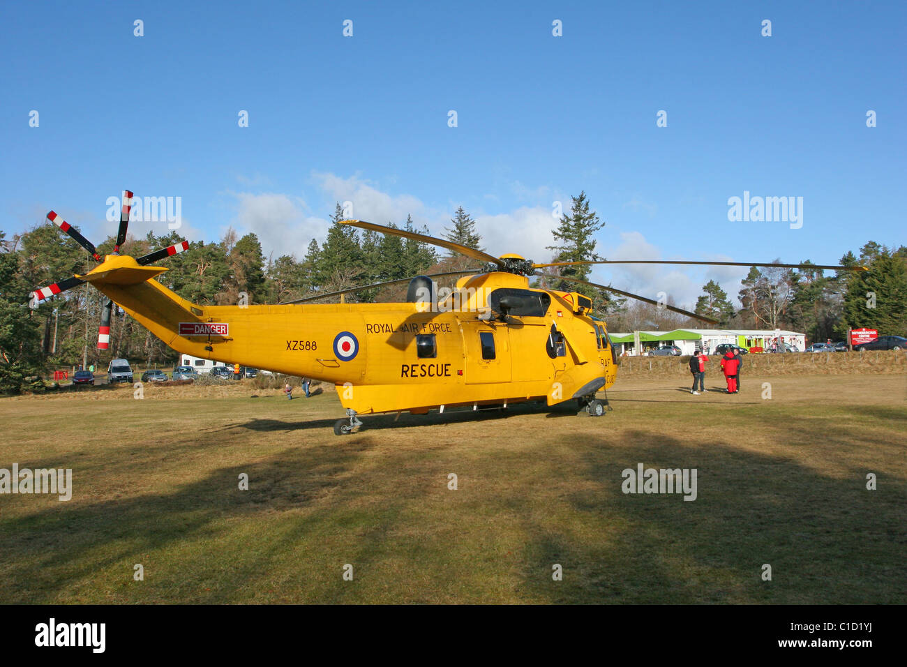 RAF See King Helicopter Stock Photo