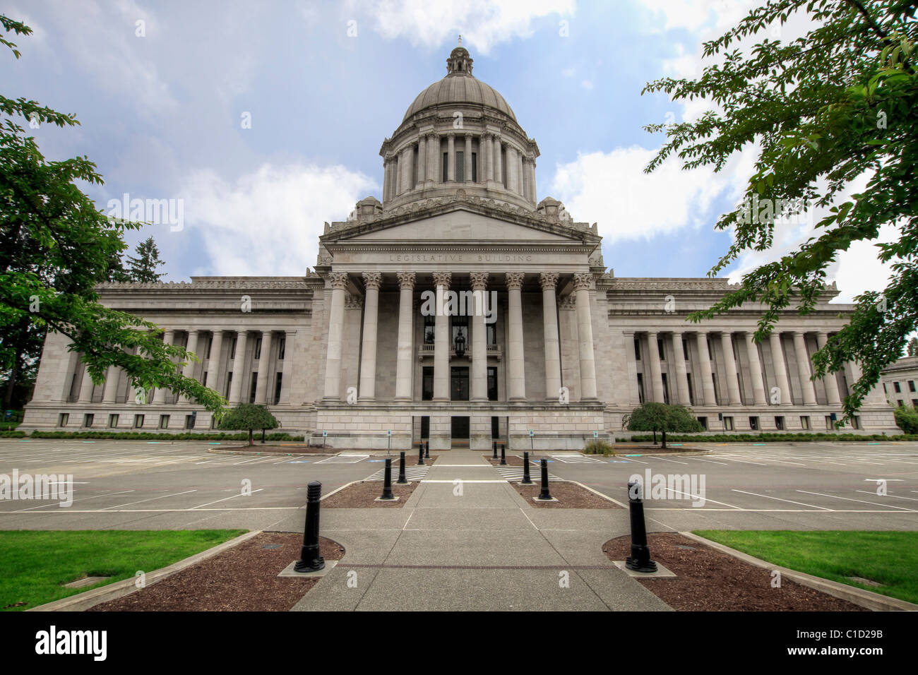 Washington State Capital Legislative Building in Olympia 2 Stock Photo
