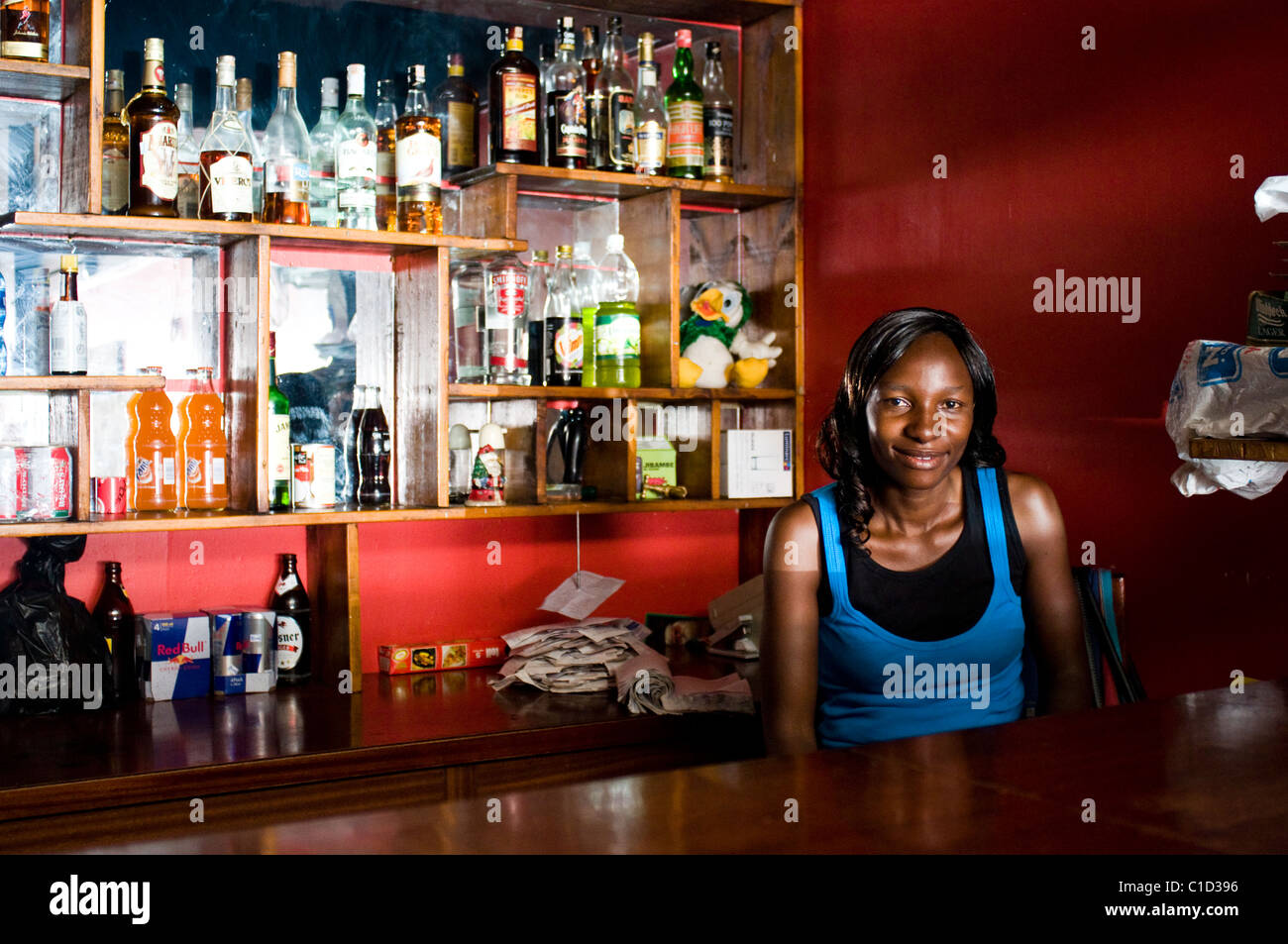 Bar kisumu kenya Stock Photo Alamy