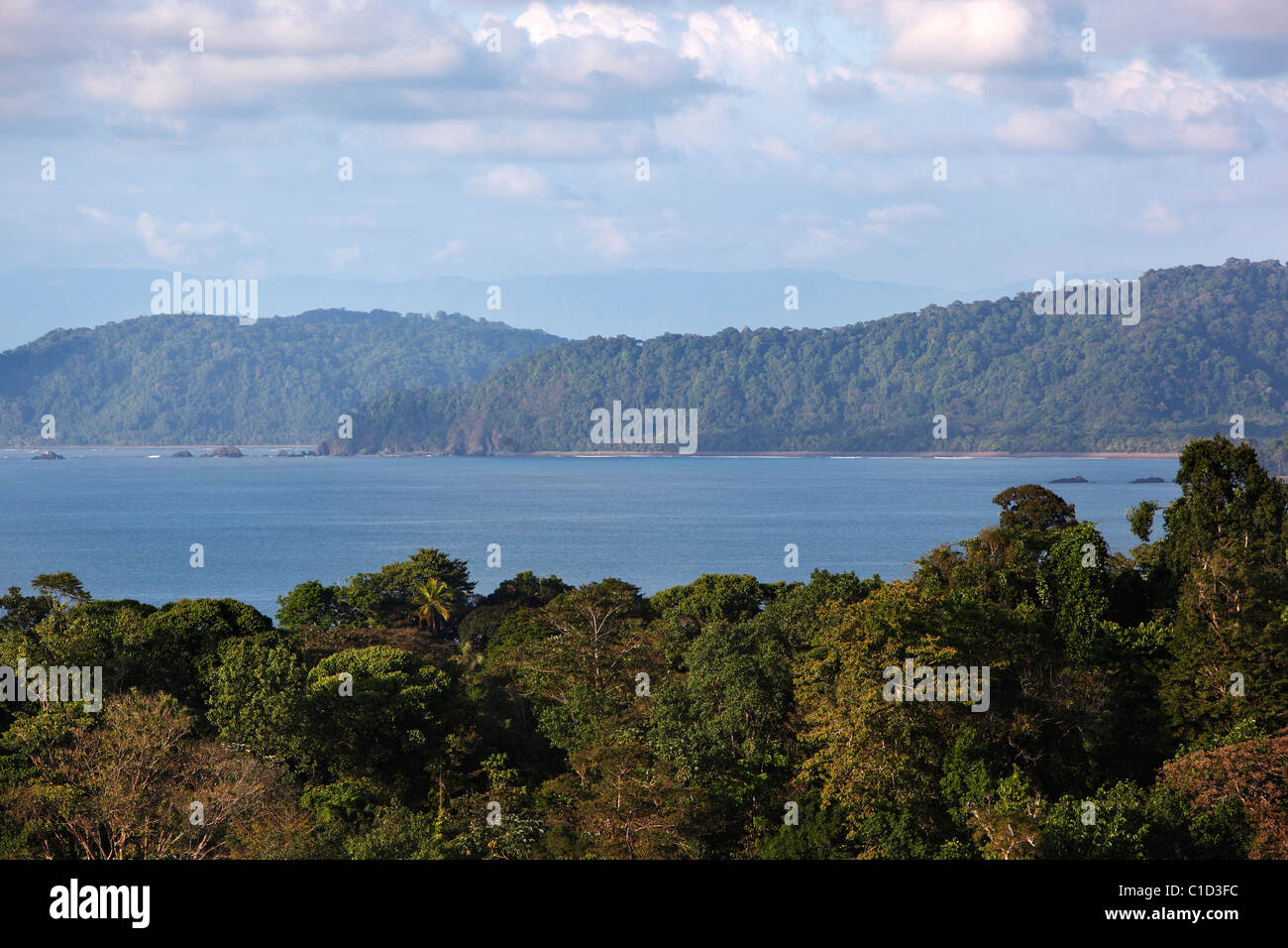 A view of Drake Bay on the Osa Peninsula, Costa Rica Stock Photo - Alamy