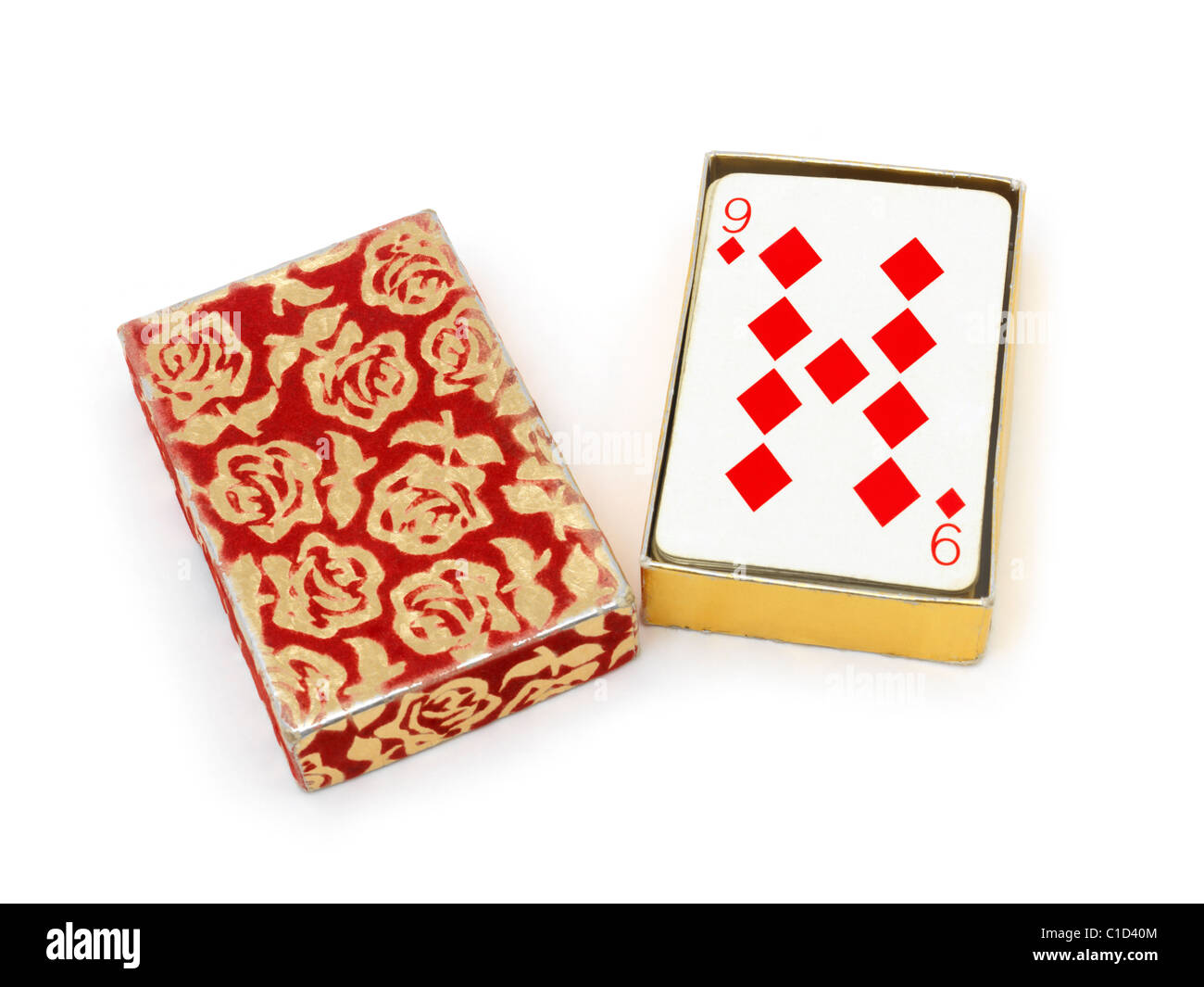 Pack of cards in box hi-res stock photography and images - Alamy