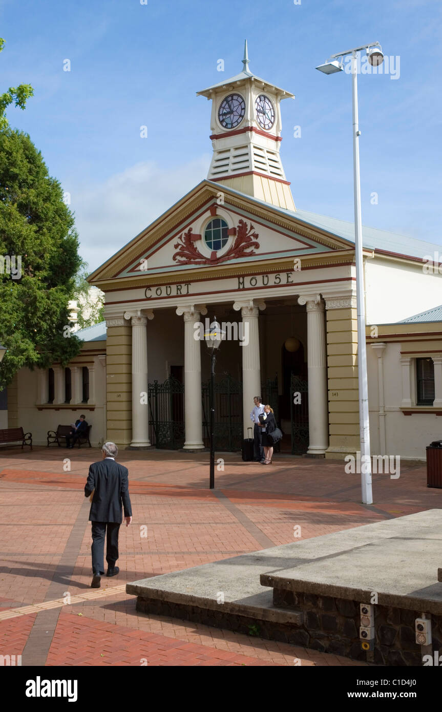 The court house in Armidale in rural New South Wales Australia Stock Photo