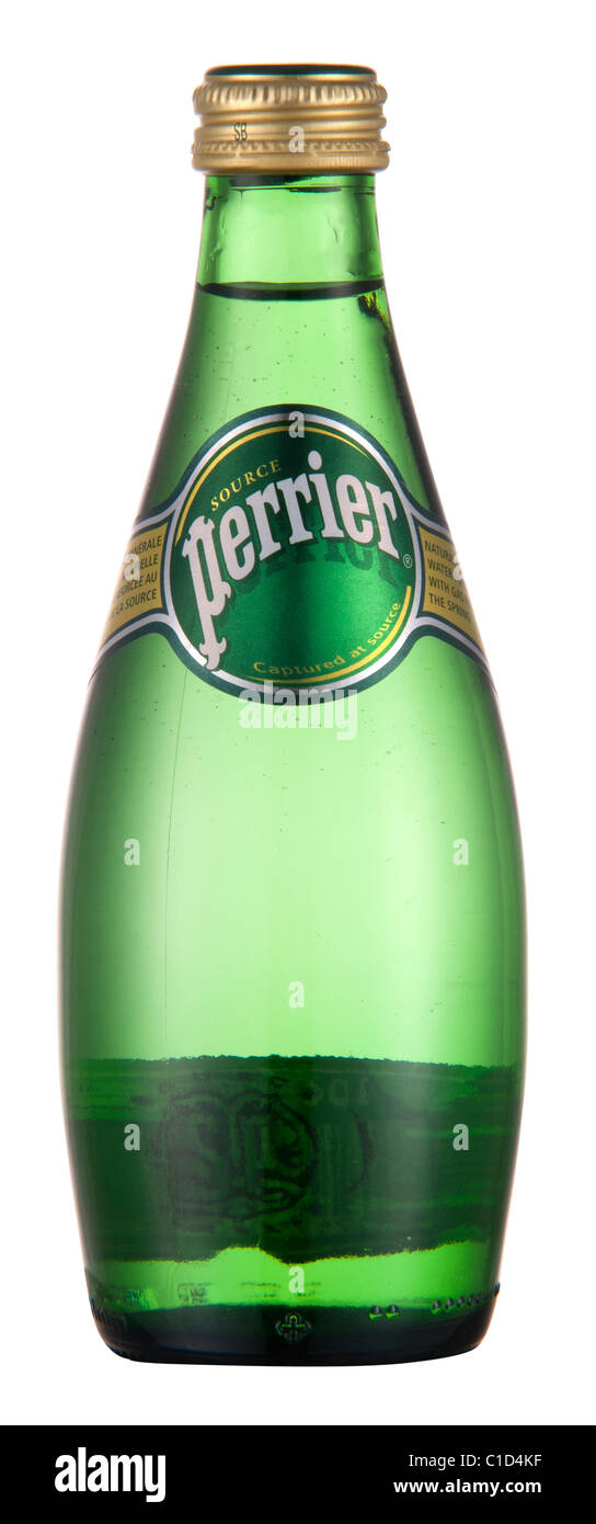 Perrier,Mineral,Water,French,Product, Stock Photo