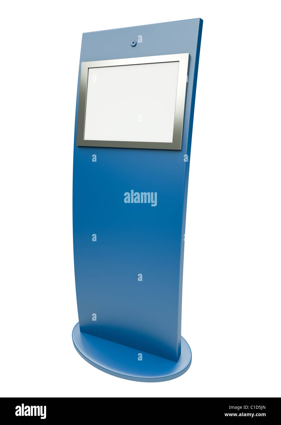 Touch screen terminal Stock Photo Alamy