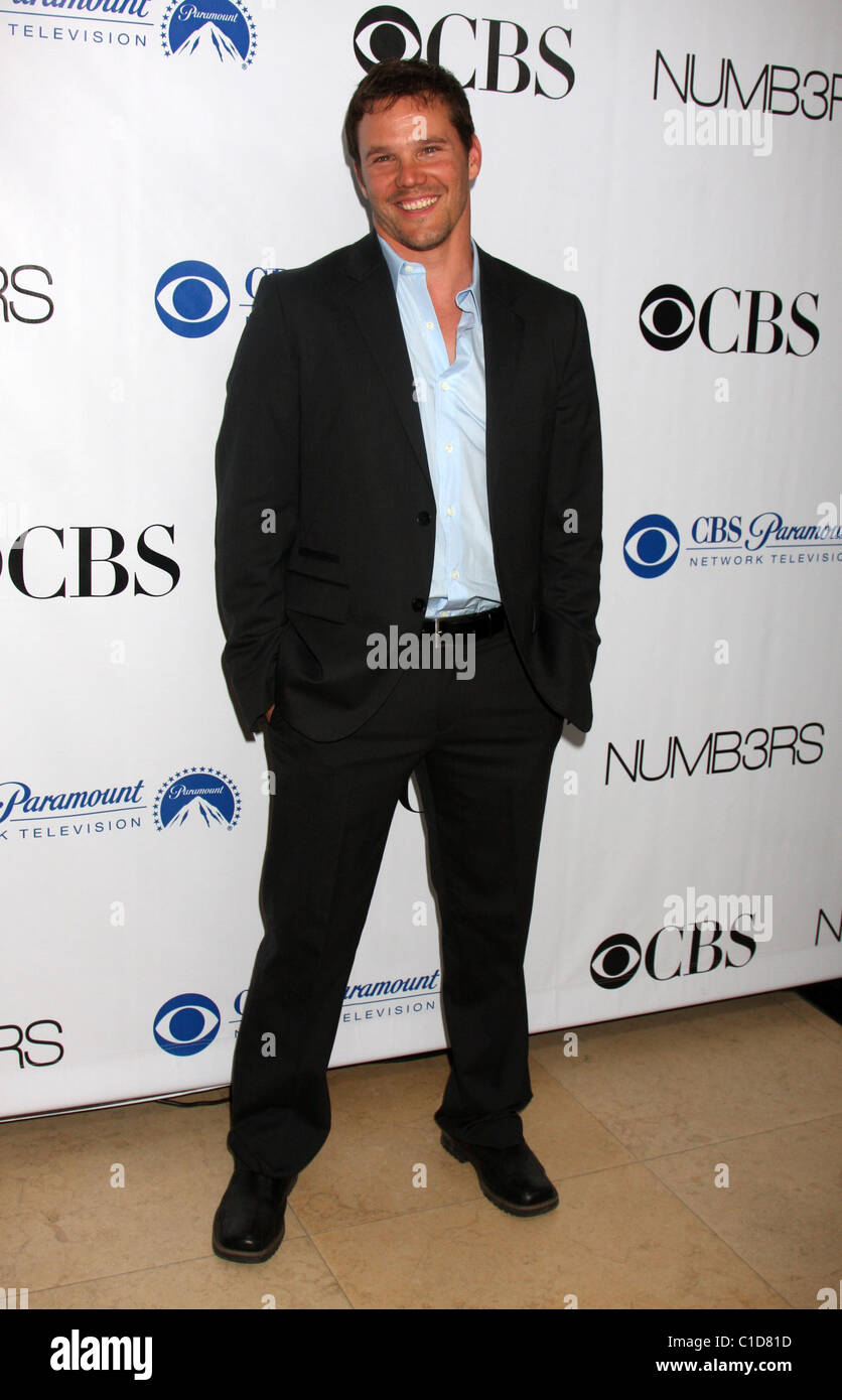 Dylan Bruno the Numb3rs 100th Episode Party at the Sunset Tower Hotel - Arrivals West Hollywood, California - 21.04.09 Nikki Stock Photo