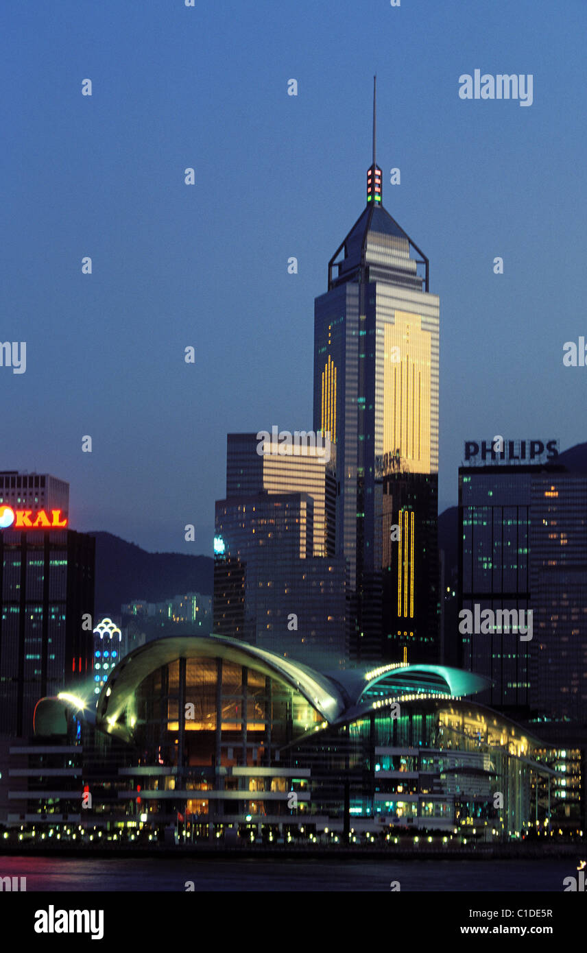 China, Hong Kong, Wanchai District, Conference and Exhibition Center ...