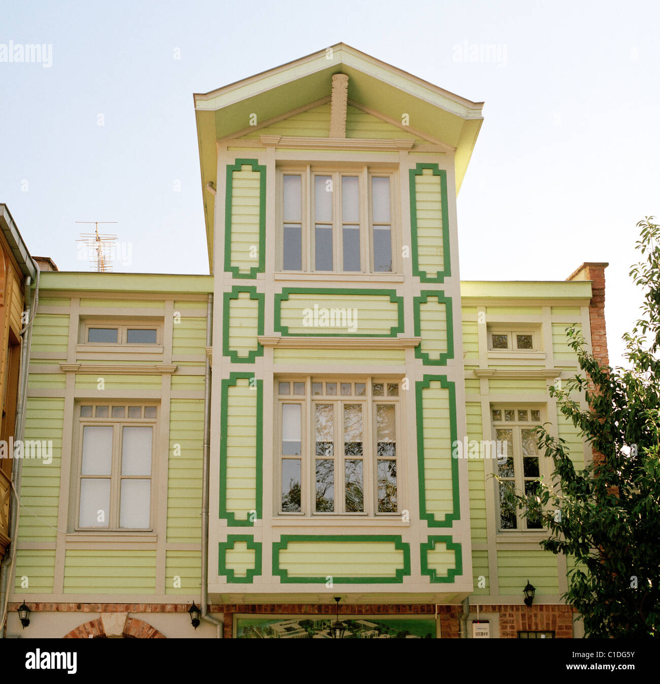 https www alamy com stock photo beautiful renovated ottoman house in istanbul in turkey in middle 35333479 html