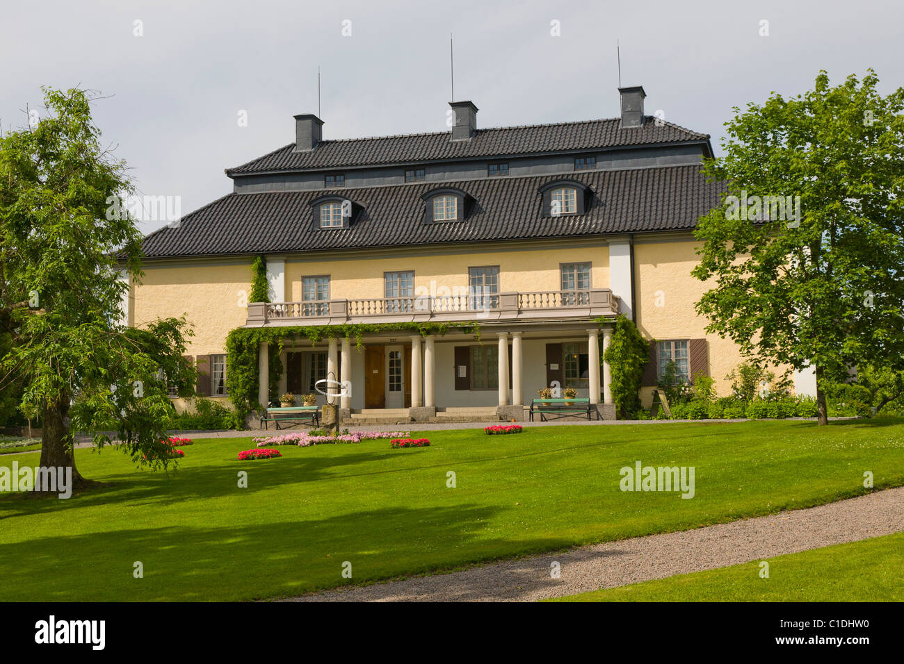 Marbacka, Varmland, Sweden, former home of writer and Nobel prize winner Selma Lagerlof. Stock Photo