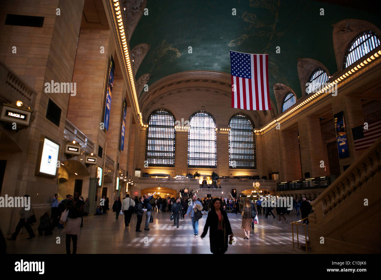 The interior of Grand Central Station New York Manhattan USA Stock Photo
