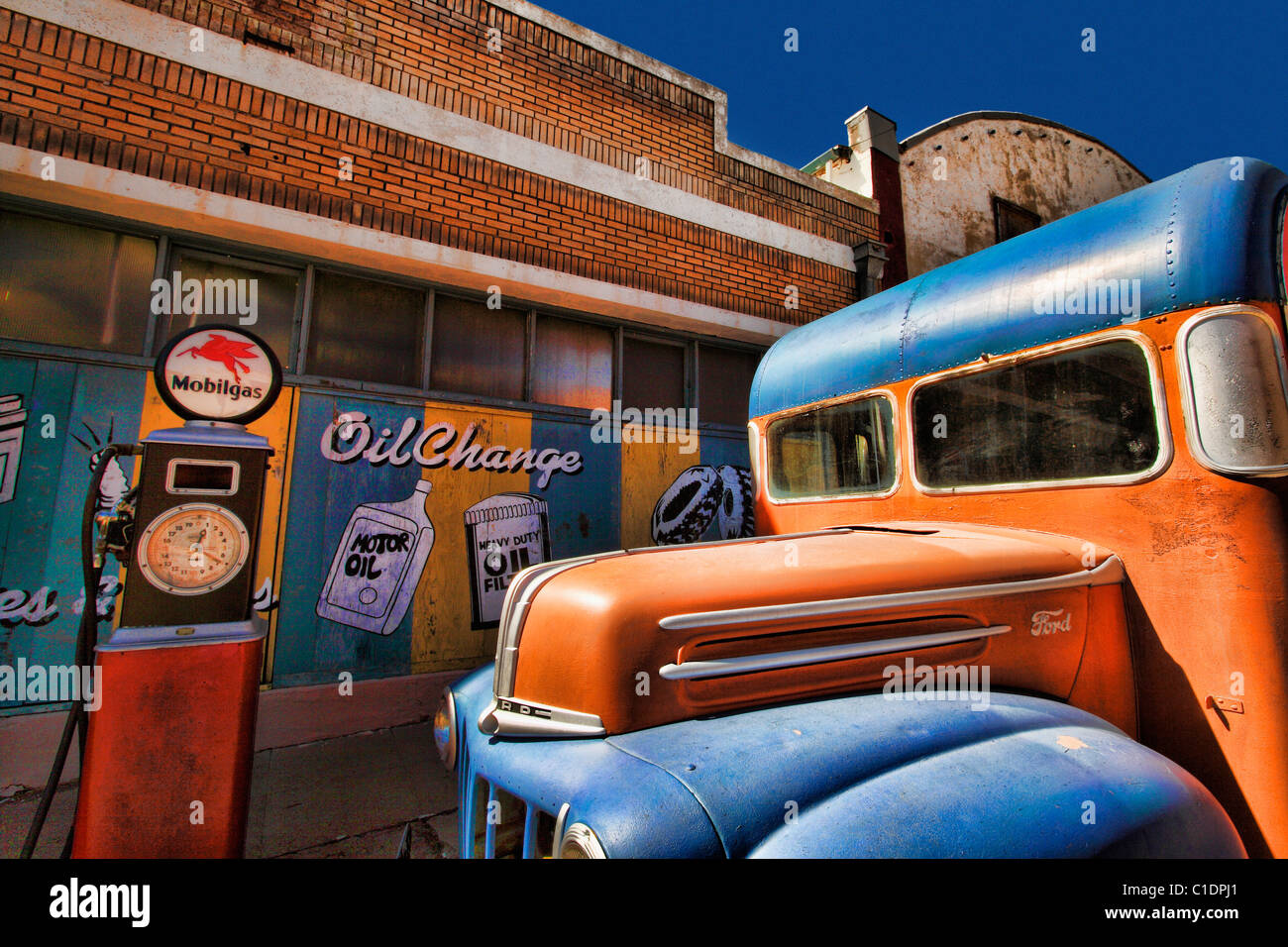 Old Truck, Bisbee, AZ Stock Photo