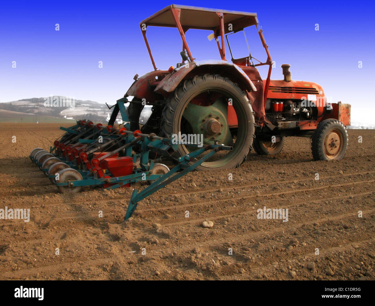 tractor Stock Photo