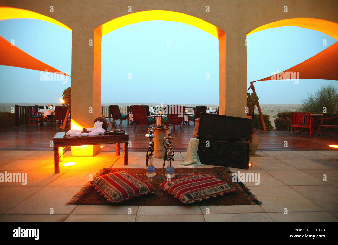 United Arab Emirates Dubai Al Maha Desert Resort great luxury camp in