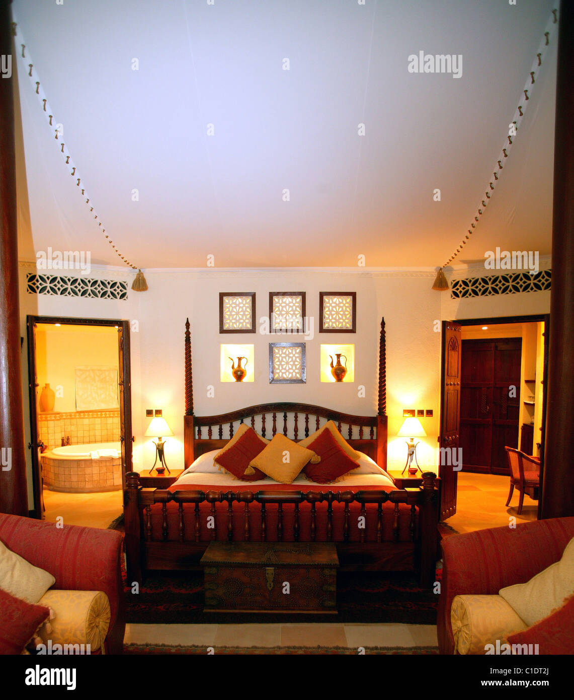 United Arab Emirates Dubai Al Maha Desert Resort great luxury camp in